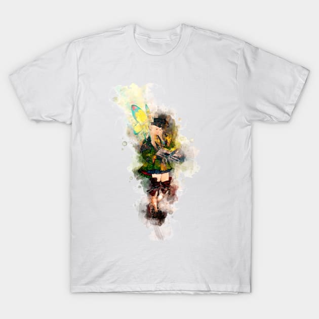 Scholar - Final Fantasy T-Shirt by Stylizing4You